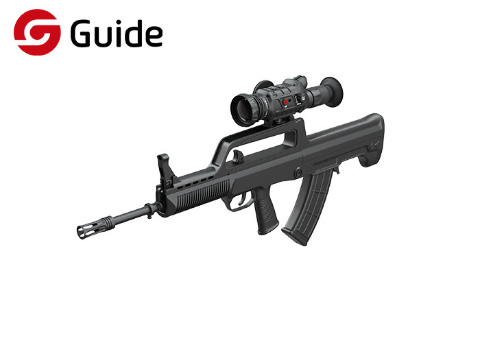 Military Thermal Imaging Scopes For Rifles , Black Infrared Heat Scope
